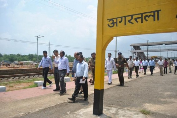 Tripura prepares to be second city linked by broad gauge in NE India by Marchâ€™ 16